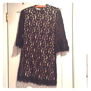 Forever 21 Black Lace Party Dress Medium